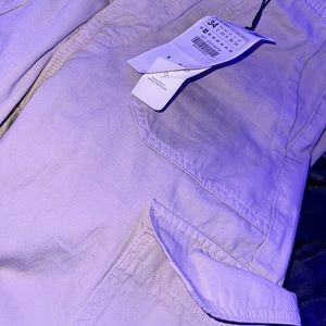 PANTALÓN TRF CARGO RECTOS TIRO ALTO